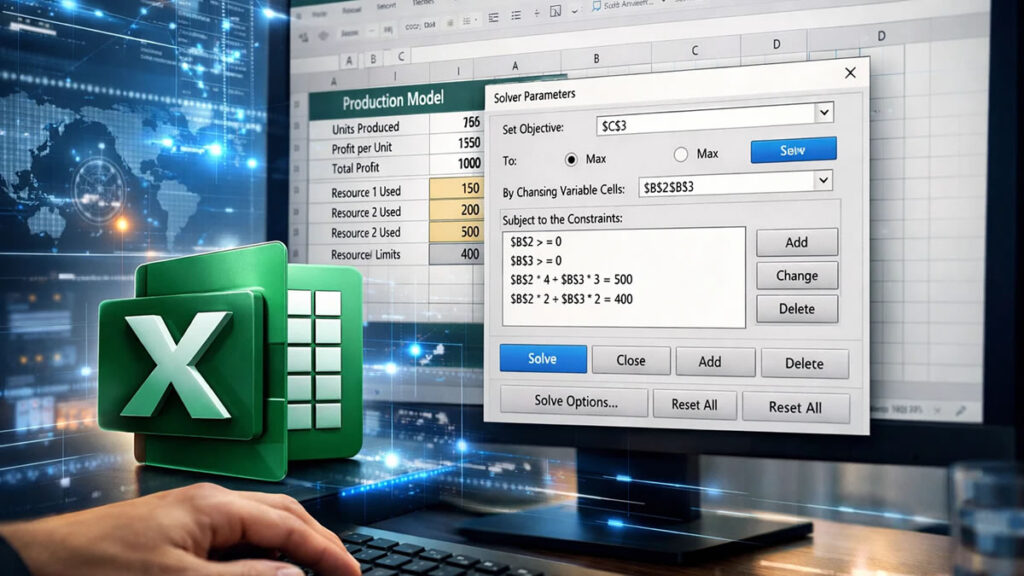 Como Utilizar a Ferramenta Solver no Excel