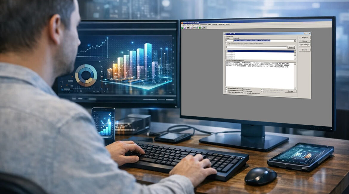 Como Criar uma Consulta SQL no FPw da LG Sistemas