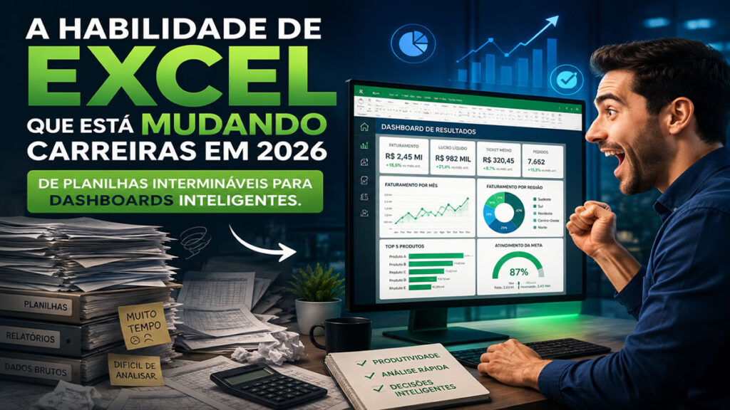 A habilidade de Excel que está fazendo profissionais serem promovidos em 2026