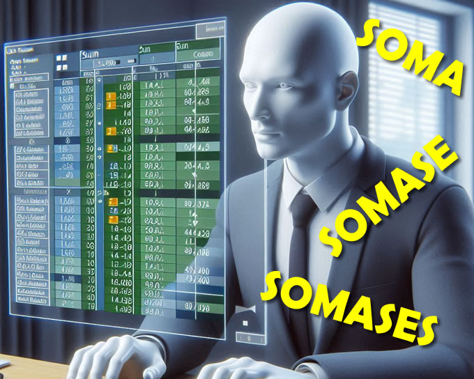 Vamos entender as funções SOMA, SAMASE e SOMASES