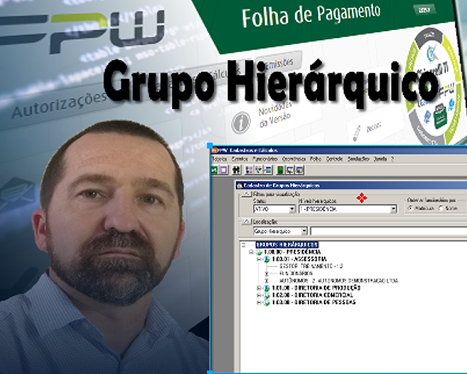 Como cadastrar grupo hierárquico no FPw