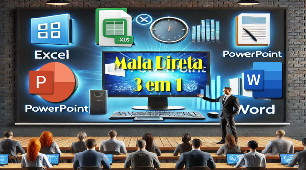 Como Criar uma Mala Direta Usando Excel, PowerPoint e Word