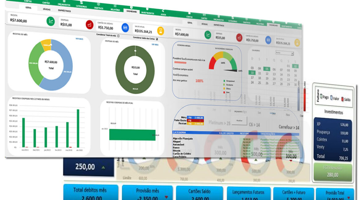 Controle Financeiro Dual