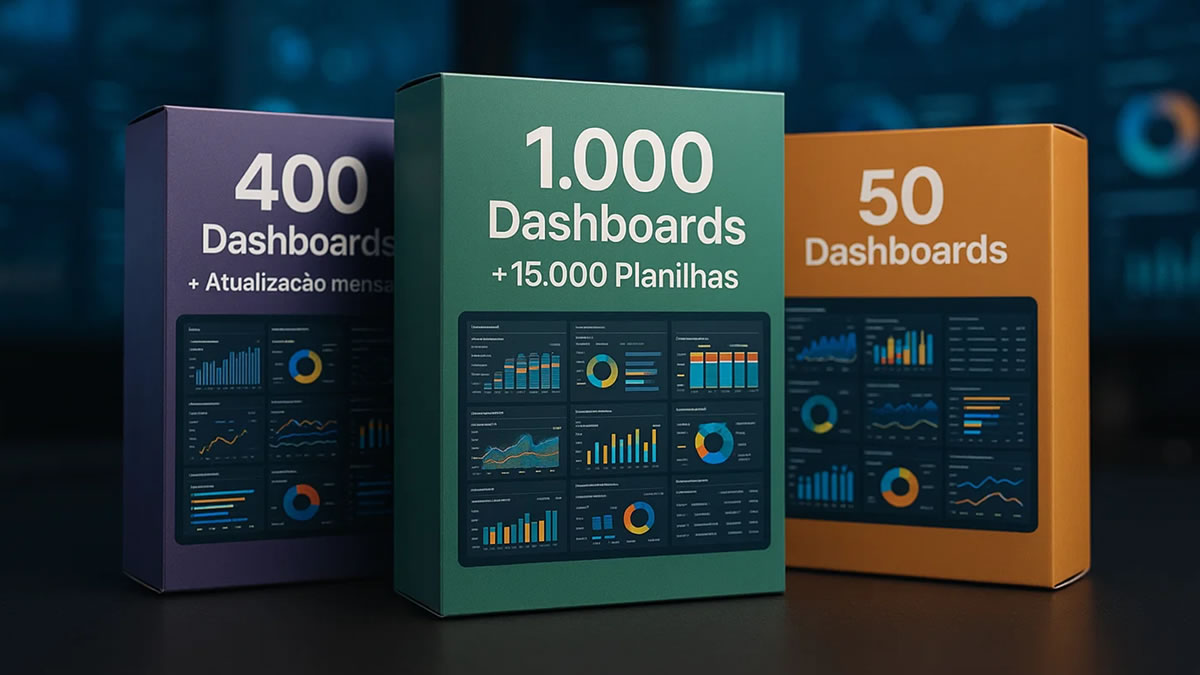 Produtos | Pacotes de Dashboard