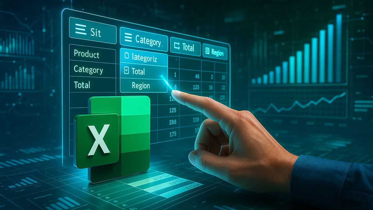 Excel | Segmentação de Dados e Tabelas Dinâmicas no Excel