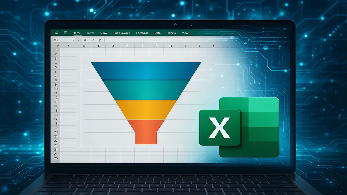 Excel | Gráficos no Excel: Funil, Mapa e 3D