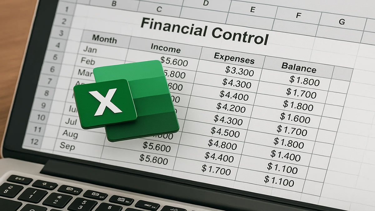 Planilha com Controle Financeiro