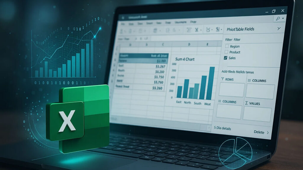 Aprendendo Tudo sobre Tabela Dinâmica e Gráfico Dinâmico no Excel